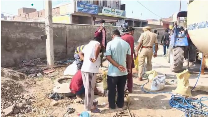 ਮੁਕਤਸਰ : ਡੂੰਘੇ ਮੈਨਹੋਲ ਦੀ ਸਫਾਈ ਕਰਨ ਉੱਤਰਿਆ ਪੱਛਮੀ ਬੰਗਾਲ ਦਾ ਮਜ਼ਦੂਰ ਲਾਪਤਾ