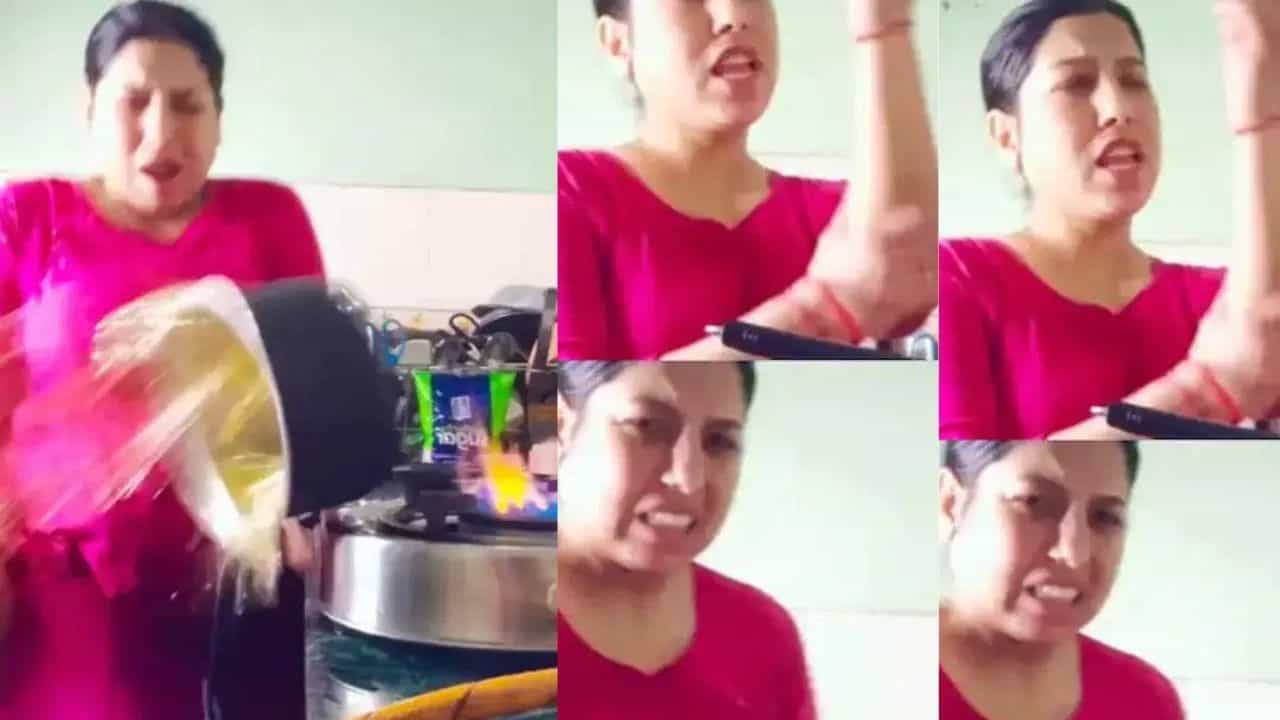 Viral Video: ਰਸੋਈ ਚ ਰੀਲ ਬਣਾਉਣਾ ਮਹਿਲਾ ਨੂੰ ਪਿਆ ਮਹਿੰਗਾ, ਇੱਕ ਸੈਕਿੰਡ ਵਿੱਚ ਨਿਕਲ ਗਈ ਸਾਰੀ ਹਵਾਬਾਜ਼ੀ