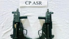 ਅੰਮ੍ਰਿਤਸਰ ਪੁਲਿਸ ਨੇ ਵੱਡੀ ਸਾਜ਼ਿਸ਼ ਕੀਤੀ ਨਾਕਾਮ, ਬਰਾਮਦ ਕੀਤੀਆਂ ਸਬ-ਮਸ਼ੀਨ ਗਨਾਂ