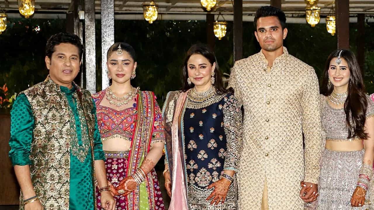 Arjun Tendulkar Wedding: ਅਰਜੁਨ-ਸਾਨੀਆ ਦੇ ਵਿਆਹ ਵਿੱਚ ਮਹਿਮਾਨਾਂ ਦਾ ਧੂੰਮ, ਇਨ੍ਹਾਂ ਹਸਤੀਆਂ ਨੇ ਕੀਤੀ ਸ਼ਿਰਕਤ