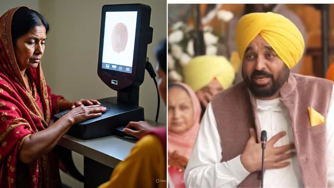 ਮਾਵਾਂ-ਧੀਆਂ ਦਾ ਦਰਦ, ਫਿੱਕੀਆਂ ਪਈਆਂ ਹੱਥਾਂ ਦੀਆਂ ਲਕੀਰਾਂ, ਨਹੀਂ ਹੋ ਪਾ ਰਹੀ ਬਾਓਮੀਟ੍ਰਿਕ ਵੈਰੀਫਿਕੇਸ਼ਨ, ਭਾਵੁਕ ਹੋਏ ਸੀਐਮ ਮਾਨ