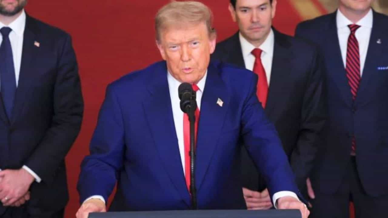 ਈਰਾਨ ਯੁੱਧ ਲਗਭਗ ਖਤਮ, ਤੇਲ ਦੀ ਸਪਲਾਈ ਨਹੀਂ ਰੋਕਣ ਦੇਵਾਂਗੇ... ਟਰੰਪ ਨੇ ਦਿੱਤਾ ਵੱਡਾ ਬਿਆਨ