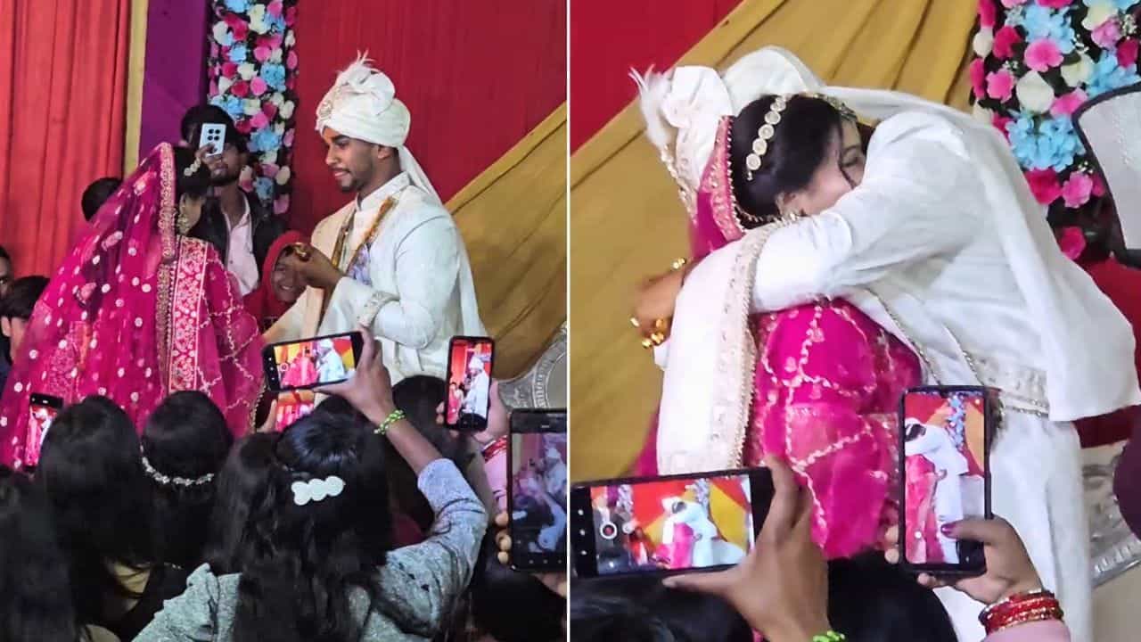 Viral: ਸਟੇਜ ਤੇ ਲਾੜੀ ਦੇ ਗਲੇ ਲੱਗ ਕੇ ਫੁੱਟ-ਫੁੱਟ ਕੇ ਰੋਇਆ ਲਾੜਾ, ਵਾਇਰਲ ਹੋਇਆ ਭਾਵੁਕ ਵੀਡੀਓ