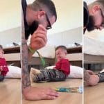 Emotional Video: ਸੋਸ਼ਲ ਮੀਡੀਆ ‘ਤੇ ਛਾਇਆ ਪਿਓ-ਪੁੱਤਰ ਦਾ ਇਮੋਸ਼ਨਲ ਵੀਡੀਓ, ਦੇਖ ਕੇ ਨਹੀਂ ਰੋਕ ਪਾਓਗੇ ਹੰਝੂ!