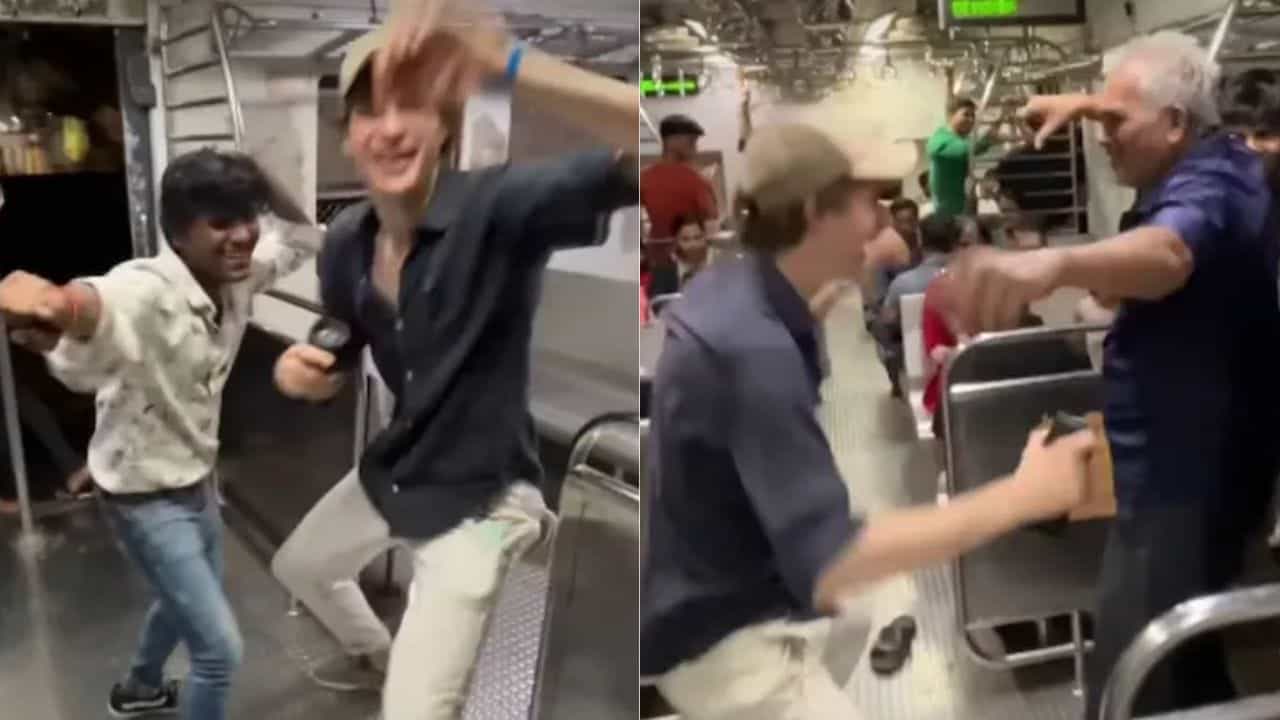 ਮੁੰਬਈ ਦੀ ਲੋਕਲ ਟ੍ਰੇਨ ਚ ਵਿਦੇਸ਼ੀ ਬੰਦੇ ਨੇ ਸਾਡੀ ਗਲੀ ਗਾਣੇ ਤੇ ਕੀਤਾ ਡਾਂਸ, ਵਾਇਰਲ ਹੋਇਆ ਵੀਡੀਓ