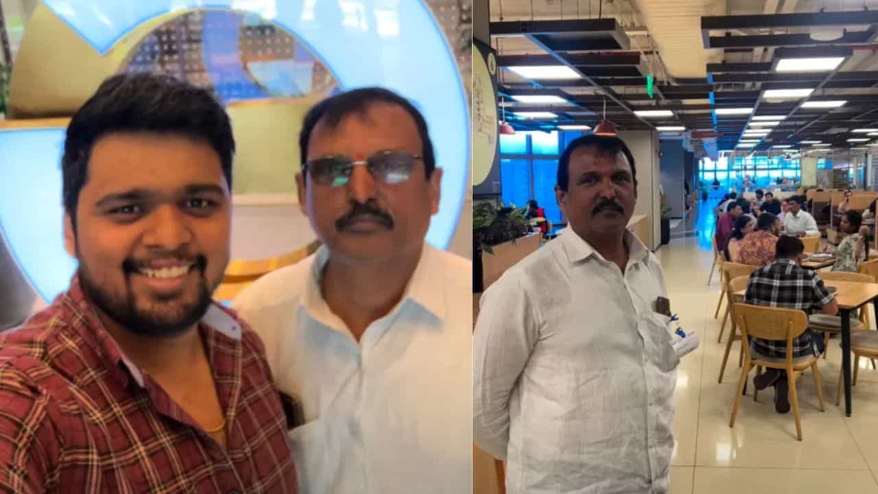 Viral Video: ਪਿਤਾ ਨੂੰ ਗੂਗਲ ਆਫਿਸ ਚ ਘੁਮਾਉਂਦੇ ਸ਼ੇਅਰ ਕੀਤੀ ਭਾਵੁਕ ਵੀਡੀਓ, ਕਹੀ ਦਿਲ ਛੂਹ ਲੈਣ ਵਾਲੀ ਗੱਲ