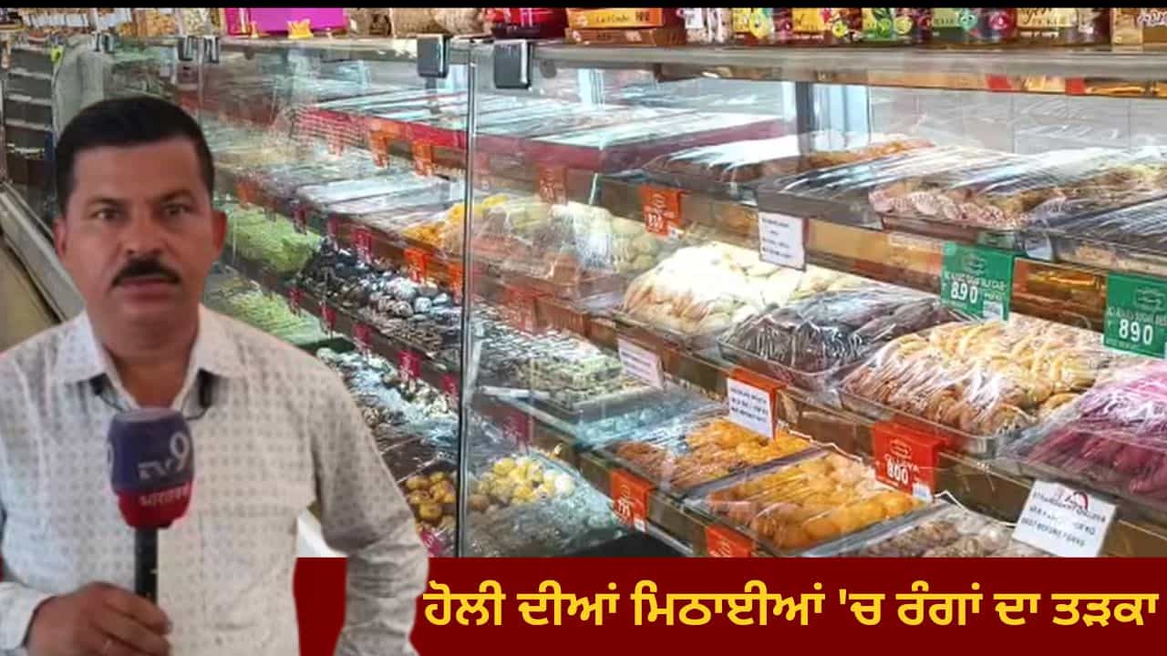ਅੰਮ੍ਰਿਤਸਰ: ਹੋਲੀ ਦੀਆਂ ਮਿਠਾਈਆਂ ਚ ਰੰਗਾਂ ਦਾ ਤੜਕਾ, ਅੰਮ੍ਰਿਤਸਰ ਚ ਖਾਸ ਫਲੇਵਰ ਦੇ ਗੁਜੀਆ ਬਣੇ ਖਿੱਚ ਦਾ ਕੇਂਦਰ, ਖਾਸ ਰਿਪੋਰਟ