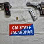 ਜਲੰਧਰ ਪੁਲਿਸ ਦੀ ਗੈਂਗਸਟਰਾਂ ‘ਤੇ ਵੱਡੀ ਕਾਰਵਾਈ, ਜੋਗਾ ਫੋਲੜੀਵਾਲ ਤੇ ਸੋਨੂੰ ਖੱਤਰੀ ਗੈਂਗ ਦੇ 2 ਗੁਰਗੇ ਅਸਲੇ ਸਮੇਤ ਕਾਬੂ