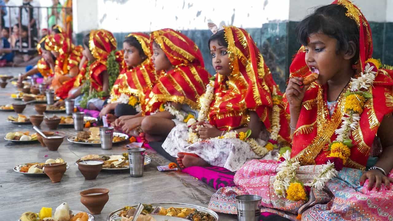 ਕੰਨਿਆ ਪੂਜਨ ਲਈ ਸਿਰਫ਼ ਇੰਨੇ ਘੰਟੇ ਸ਼ੁਭ ਮੁਹੂਰਤ, ਨੋਟ ਕਰ ਲਓ ਅਸ਼ਟਮੀ ਤੇ ਨੌਮੀ ਦਾ ਪੂਜਾ ਟਾਈਮ