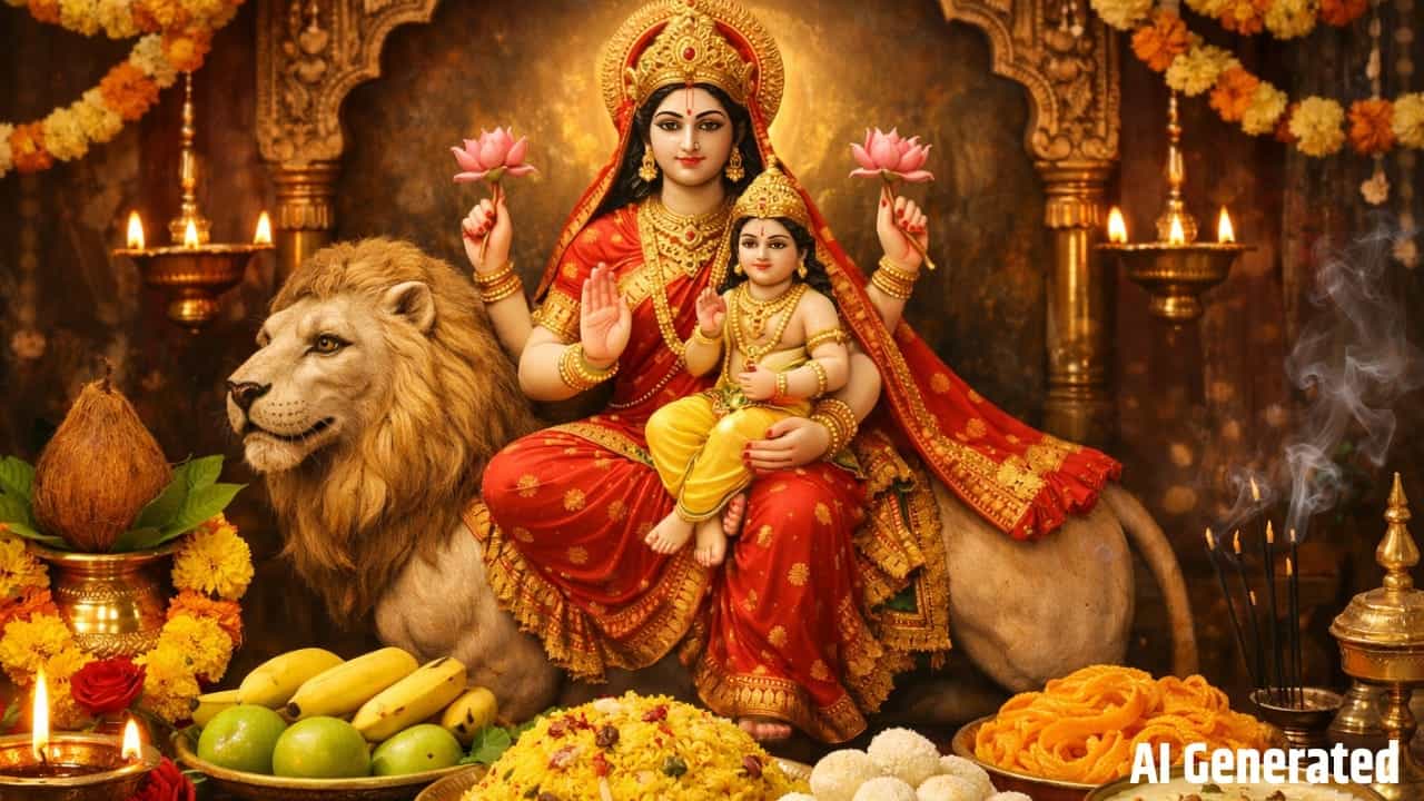 Chaitra Navratri 2026 5th Day: ਅੱਜ ਦੀ ਪੂਜਾ ਦੌਰਾਨ ਮਾਂ ਸਕੰਦਮਾਤਾ ਨੂੰ ਲਗਾਓ ਉਨ੍ਹਾਂ ਦਾ ਮਨਪਸੰਦ ਭੋਗ, ਹੋਵੇਗੀ ਕਿਰਪਾ!