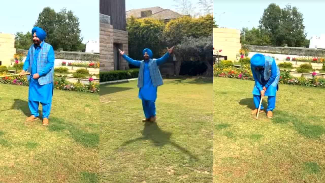 ਨਵਜੋਤ ਸਿੰਘ ਸਿੱਧੂ ਗੁੱਲੀ-ਡੰਡਾ ਖੇਡਦੇ ਆਏ ਨਜ਼ਰ, ਬੋਲੇ- ਬਚਪਨ ਦੇ ਦਿਨ ਭੁੱਲ ਨਾ ਜਾਣਾ