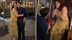 ਬੰਦੇ ਨੇ ਵਿਲੱਖਣ ਤਰੀਕੇ ਨਾਲ ਆਪਣੀ ਗਰਲਫ੍ਰੈਂਡ ਨੂੰ ਕੀਤਾ ਪ੍ਰਪੋਜ਼, ਦੇਖੋ - VIDEO