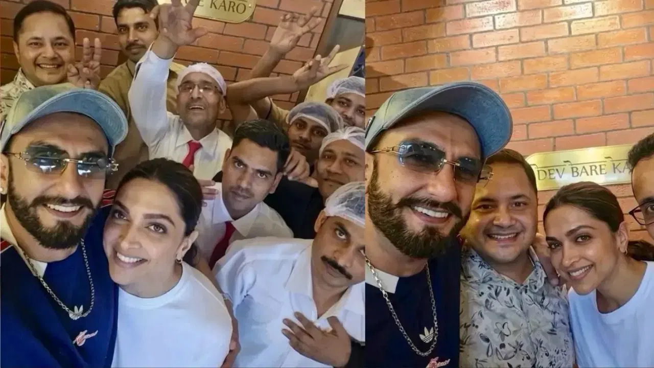 ਦੀਪਿਕਾ ਅਤੇ ਰਣਵੀਰ ਮੁੰਬਈ ਦੇ ਚੌਪਾਟੀ ਵਿੱਚ ਇੱਕ ਸਾਊਥ ਇੰਡੀਅਨ ਰੈਸਟੋਰੈਂਟ ਵਿੱਚ ਪਹੁੰਚੇ। ਕਪਲ ਨੇ ਰੈਸਟੋਰੈਂਟ ਸਟਾਫ ਨਾਲ ਫੋਟੋਆਂ ਲਈ ਪੋਜ਼ ਦਿੱਤੇ। ਫੋਟੋ ਵਿੱਚ ਰਣਵੀਰ ਦੇ ਪਿਤਾ, ਜਗਜੀਤ ਸਿੰਘ ਭਵਨਾਨੀ ਵੀ ਦਿਖਾਈ ਦੇ ਰਹੇ ਹਨ। ਰੈਸਟੋਰੈਂਟ, "ਬੇਨੇ ਬੰਬੇ" ਨੇ ਇਹ ਫੋਟੋ ਇੰਸਟਾਗ੍ਰਾਮ 'ਤੇ ਸ਼ੇਅਰ ਕੀਤੀ। ਕਪਲ ਨੇ ਆਪਣੀ ਲੰਚ ਡੇਟ ਦੌਰਾਨ ਡੋਸਾ ਇੰਜੁਆਏ ਕੀਤਾ।