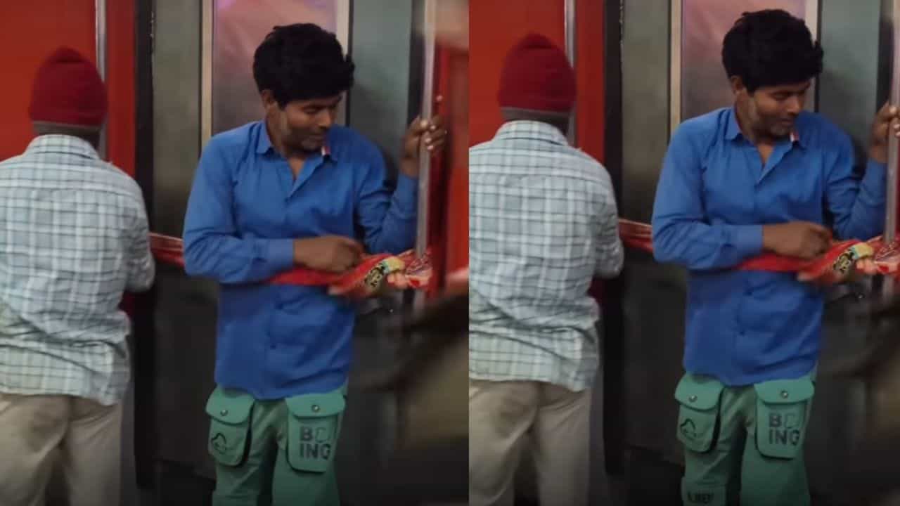 Viral Video : ਟ੍ਰੇਨ ਚ ਜਗ੍ਹਾ ਨਾ ਮਿਲੀ ਤਾਂ ਬਾਹਰ ਲਟਕ ਕੇ ਕੀਤਾ ਸਫਰ, ਤੌਲੀਏ ਨੂੰ ਬਣਾ ਦਿੱਤੀ ਸੀਟ ਬੈਲਟ, ਫਿਰ ਹੋਈ ਪੁਲਿਸ ਦੀ ਐਂਟਰੀ