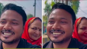 ਮੁਸਕਰਾਉਂਦੇ ਹੋਏ ਮਾਂ-ਬੇਟੇ ਨੇ ਸ਼ੁਰੂ ਕੀਤਾ Video, ਪਰ ਅੰਤ ਦੇਖ ਕੇ ਆ ਜਾਣਗੇ ਅੱਖਾ