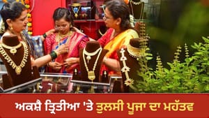 ਅਕਸ਼ੈ ਤ੍ਰਿਤੀਆ 'ਤੇ ਤੁਲਸੀ ਪੂਜਾ ਕਿਉਂ ਹੈ ਫਲਦਾਇਕ? ਜਾਣੋ ਸਹੀ ਵਿਧੀ ਤੇ ਮਹੱਤਵ