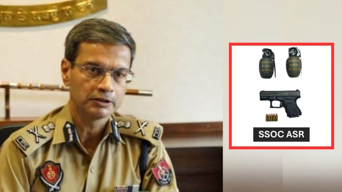 ਅੰਮ੍ਰਿਤਸਰ: ISI-ਸਮਰਥਿਤ ਅੱਤਵਾਦੀ ਮਾਡਿਊਲ ਦਾ ਪਰਦਾਫਾਸ਼, ਤਿੰਨ ਮੁਲਜ਼ਮ ਕਾਬੂ