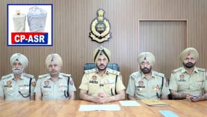 ਅੰਮ੍ਰਿਤਸਰ ਪੁਲਿਸ ਨੇ 4.13 ਕਿਲੋਗ੍ਰਾਮ ਹੈਰੋਇਨ ਸਣੇ 2 ਮੁਲਜ਼ਮਾਂ ਨੂੰ ਕੀਤਾ ਕਾਬੂ