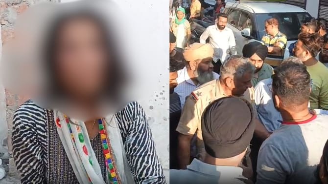 ਲੁਧਿਆਣਾ 'ਚ ਬੱਚਾ ਚੋਰੀ ਦੀ ਕੋਸ਼ਿਸ਼ ਨਾਕਾਮ, ਕਾਰ 'ਚੋਂ ਬੱਚੀ ਖਿੱਚ ਰਹੀ ਔਰਤ ਕਾਬੂ