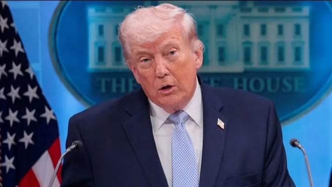 ਈਰਾਨ ਨੂੰ ਹਥਿਆਰ ਸਪਲਾਈ ਕਰਨ ਵਾਲੇ ਦੇਸ਼ਾਂ 'ਤੇ ਲਗਾਵਾਂਗੇ 50 ਫੀਸਦੀ ਟੈਰਿਫ- ਟਰੰਪ