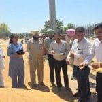 ਬੇਮੌਸਮੀ ਬਾਰਿਸ਼ ਨਾਲ ਫਸਲ ਦੀ ਜਾਂਚ ਲਈ ਕੇਂਦਰੀ ਟੀਮ ਪੁੱਜੀ ਫਰੀਦਕੋਟ, ਮੰਡੀਆਂ ਤੋਂ ਭਰੇ ਸੈਂਪਲ