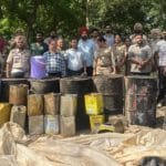 ਹੁਸ਼ਿਆਰਪੁਰ ‘ਚ ਆਬਕਾਰੀ ਵਿਭਾਗ ਵੱਲੋਂ ਛਾਪਾ, ਤਲਾਸ਼ੀ ਮੁਹਿੰਮ ਦੌਰਾਨ ਲਾਹਣ ਤੇ ਸ਼ਰਾਬ ਬਰਾਮਦ