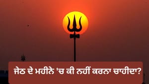 ਜੇਠ ਦੇ ਮਹੀਨੇ ਇਨ੍ਹਾਂ ਕੰਮਾਂ ਤੋਂ ਰਹੋ ਦੂਰ, ਝੱਲਣਾ ਪੈ ਸਕਦਾ ਹੈ ਭਾਰੀ ਨੁਕਸਾਨ!