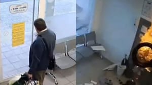 ਕੁਝ ਸਕਿੰਟਾਂ ਦੀ ਦੇਰੀ ਹੋ ਜਾਂਦਾ ਵੱਡਾ ਹਾਦਸਾ! ਮੌਤ ਨੂੰ ਮਾਤ ਦੇ ਕੇ ਬਚਿਆ ਵਿਅਕਤੀ