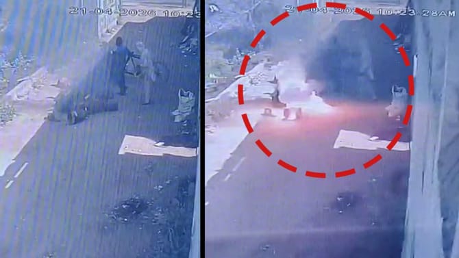 ਲੁਧਿਆਣਾ: ਕਬਾੜ ਦੀ ਦੁਕਾਨ 'ਚ ਧਮਾਕਾ, ਇੱਕ ਦੀ ਮੌਤ, ਫੋਰੈਂਸਿਕ ਟੀਮ ਕਰ ਰਹੀ ਜਾਂਚ