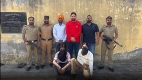 ਮੋਗਾ ਪੁਲਿਸ ਨੇ 'ਪ੍ਰਹਾਰ' ਤਹਿਤ 5 ਪਿਸਤੌਲਾਂ ਸਮੇਤ 2 ਮੁਲਜ਼ਮ ਕੀਤੇ ਕਾਬੂ