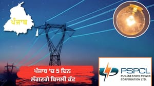 ਪੰਜਾਬ 'ਚ 5 ਦਿਨਾਂ ਲਈ ਲੱਗਣਗੇ 8-10 ਘੰਟੇ ਬਿਜਲੀ ਕੱਟ, ਇਹ ਸ਼ਹਿਰ ਹੋਣਗੇ ਪ੍ਰਭਾਵਿਤ
