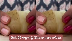 Viral: ਉਬਲੇ ਹੋਏ ਆਲੂਆਂ ਨੂੰ ਸੌਖੇ ਤਰੀਕੇ ਨਾਲ ਛਿੱਲਣ ਦਾ ਇਹ ਜੁਗਾੜ ਹੋਇਆ ਵਾਇਰਲ, ਸਿੱਖ ਲਿਆ ਤਰੀਕਾ ਤਾਂ ਖਤਮ ਹੋ ਜਾਵੇਗਾ ਝੰਝਟ...