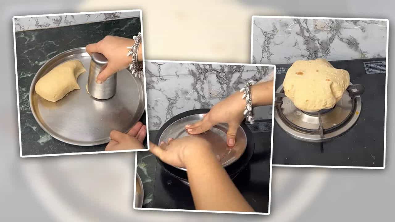 Viral Video: ਗੋਲ ਰੋਟੀਆਂ ਬਣਾਉਣ ਦਾ ਸਭ ਤੋਂ ਸਰਲ ਤਰੀਕਾ ਵਾਇਰਲ, ਕੁਝ ਮਿੰਟਾਂ ਚ ਬਿਨਾਂ ਮਿਹਨਤ ਤਿਆਰ ਹੋ ਜਾਣਗੇ ਵਧੀਆ ਫੁਲਕੇ