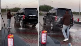 Video: ਪੈਟਰੋਲ ਪੰਪ 'ਤੇ ਡੀਜ਼ਲ ਨਾਲ ਸਕਾਰਪੀਓ ਧੋ ਕੇ ਬਣਾਈ Reel, ਸ਼ਖਸ ਗ੍ਰਿਫ਼ਤਾਰ