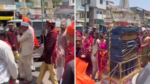 ਜੁਗਾੜ ਅਜਿਹਾ ਕਿ AC ਵੀ ਫੇਲ੍ਹ! ਬਾਰਾਤੀਆਂ ਨੇ ਚਲਾਇਆ ਹਵਾਈ ਕਿਲਾ, ਵੀਡੀਓ ਵਾਇਰਲ