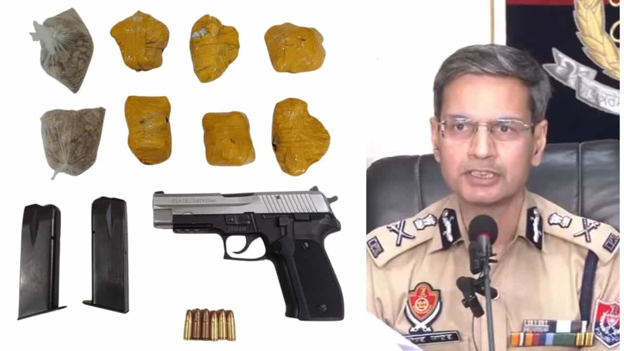 ਬਟਾਲਾ ਪੁਲਿਸ ਨੇ ਸਰਹੱਦ ਪਾਰੋਂ ਚੱਲ ਰਹੇ ਨਸ਼ਾ ਤੇ ਹਥਿਆਰਾਂ ਦਾ ਨੈੱਟਵਰਕ ਕੀਤਾ ਤਬਾਹ, 6.5 ਕਿਲੋ ਹੈਰੋਇਨ ਸਮੇਤ 2 ਮੁਲਜ਼ਮ ਕਾਬੂ ਬਟਾਲਾ ਪੁਲਿਸ ਨੇ ਸਰਹੱਦ ਪਾਰੋਂ ਚੱਲ ਰਹੇ ਨਸ਼ਾ ਤੇ ਹਥਿਆਰਾਂ ਦਾ ਨੈੱਟਵਰਕ ਕੀਤਾ ਤਬਾਹ, 6.5 ਕਿਲੋ ਹੈਰੋਇਨ ਸਮੇਤ 2 ਮੁਲਜ਼ਮ ਕਾਬੂ