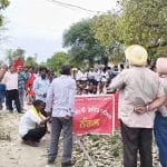 BBMB ਖਿਲਾਫ਼ ਡੇਲੀ ਵੇਜ਼ ਵਰਕਰਾਂ ਦਾ ਧਰਨਾ, ਭਾਖੜਾ ਡੈਮ ਵੱਲ ਜਾਣ ਵਾਲੀਆਂ ਟ੍ਰੇਨਾਂ-ਬੱਸਾਂ ਰੋਕੀਆਂ