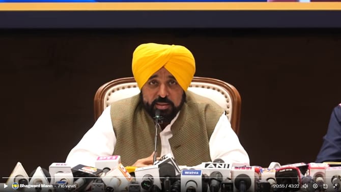 ਬੰਗਾਲ ਜਿੱਤ ਤੋਂ ਪੰਜਾਬ ਜਿੱਤਣ ਦੇ ਦਾਅਵੇ 'ਤੇ CM ਮਾਨ ਦਾ BJP 'ਤੇ ਤਿੱਖਾ ਤੰਜ