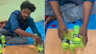 Video: 20 ਰੁਪਏ ਦੀ ਕੋਲਡ ਡਰਿੰਕ ਬੋਤਲ ਤੋਂ ਆਦਮੀ ਨੇ ਬਣਾਇਆ ਸਟੱਡੀ ਟੇਬਲ, ਸਸਤਾ ਅਤੇ ਆਸਾਨ ਜੁਗਾੜ ਹੋਇਆ ਵਾਇਰਲ