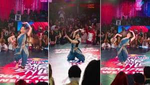 ਸਾੜੀ 'ਚ ਹਿੱਪ-ਹੌਪ ਦਾ ਫਿਊਜ਼ਨ ਨਹੀਂ ਦੇਖਿਆ ਹੋਵੇਗਾ ਕਦੇਂ! ਵਾਇਰਲ ਹੋਇਆ Video ਸਾੜੀ 'ਚ ਹਿੱਪ-ਹੌਪ ਦਾ ਫਿਊਜ਼ਨ ਨਹੀਂ ਦੇਖਿਆ ਹੋਵੇਗਾ ਕਦੇਂ! ਵਾਇਰਲ ਹੋਇਆ Video