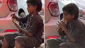 ਸੁੱਕੀ ਰੋਟੀ ਖਾਂਦੇ ਮਾਸੂਮ ਦਾ VIDEO ਦੇਖ ਕੇ ਭਰ ਆਉਣਗੀਆਂ ਅੱਖਾਂ, ਭਾਵੁਕ ਹੋਏ ਲੋਕ