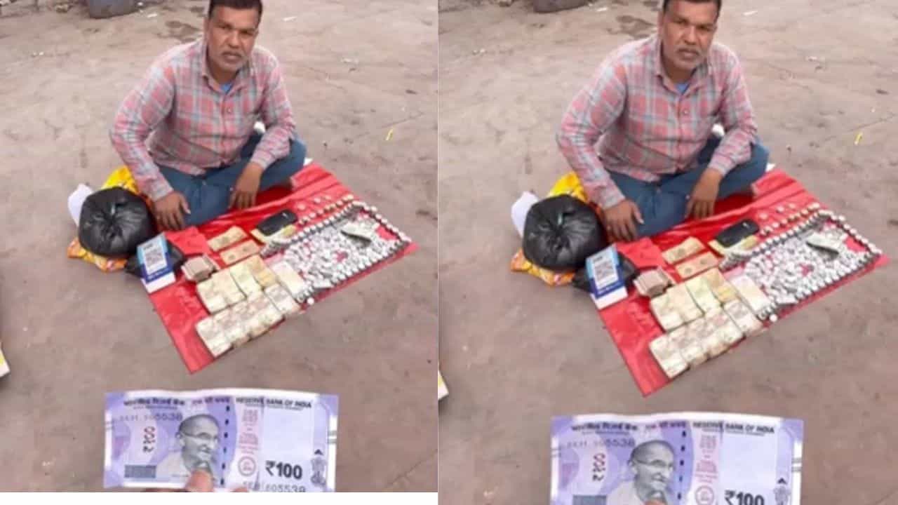 Viral Video: ਪੈਸੇ ਵੇਚ ਕੇ ਪੈਸੇ ਕਮਾ ਰਿਹਾ ਹੈ ਇਹ ਬੰਦਾ, Video ਦੇਖ ਕੇ ਉੱਡ ਜਾਣਗੇ ਤੁਹਾਡੇ ਹੋਸ਼