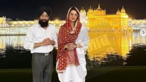 ਅੰਮ੍ਰਿਤਸਰ 'ਚ ਸ਼ੂਟਿੰਗ ਤੋਂ ਬਾਅਦ ਪ੍ਰਿਯੰਕਾ ਚੋਪੜਾ ਦੇ ਦਰਬਾਰ ਸਾਹਿਬ ਟੇਕਿਆ ਮੱਥਾ