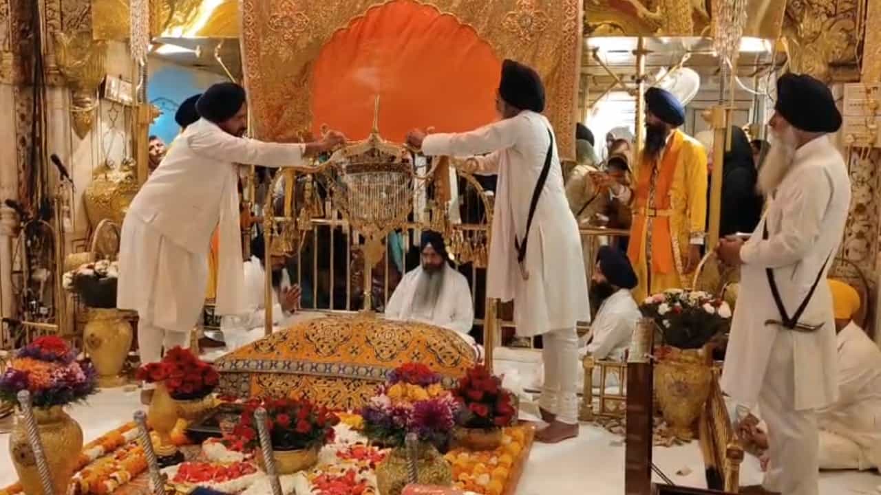 ਸ਼ਰਧਾ ਨਾਲ ਮਨਾਇਆ ਜਾ ਰਿਹਾ ਸ੍ਰੀ ਗੁਰੂ ਤੇਗ ਬਹਾਦਰ ਸਾਹਿਬ ਜੀ ਦਾ ਪ੍ਰਕਾਸ਼ ਪੂਰਬ ਸ਼ਰਧਾ ਨਾਲ ਮਨਾਇਆ ਜਾ ਰਿਹਾ ਸ੍ਰੀ ਗੁਰੂ ਤੇਗ ਬਹਾਦਰ ਸਾਹਿਬ ਜੀ ਦਾ ਪ੍ਰਕਾਸ਼ ਪੂਰਬ