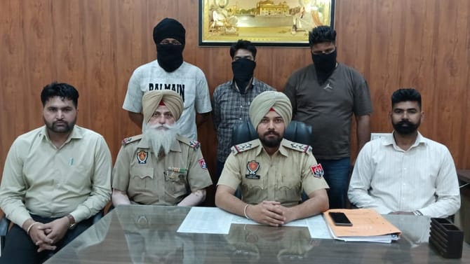 ਲੁਧਿਆਣਾ ANTF ਦੀ ਵੱਡੀ ਕਾਰਵਾਈ, ਕਰੋੜਾਂ ਦੀ ਹੈਰੋਇਨ ਸਮੇਤ 3 ਤਸਕਰ ਕਾਬੂ