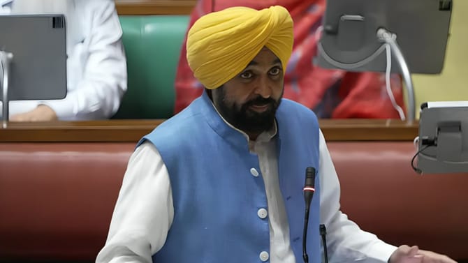 CM ਮਾਨ ਨੇ ਵਿਧਾਨਸਭਾ 'ਚ ਵਿਸ਼ਵਾਸ ਮਤਾ ਕੀਤੀ ਪੇਸ਼, ਜਾਣੋ ਹੋਰ ਕੀ ਬੋਲ