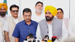 ਹਲਵਾਰਾ ਹਵਾਈ ਅੱਡੇ ‘ਤੇ ਪਹੁੰਚੇ CM ਮਾਨ ਤੇ ਕੇਜਰੀਵਾਲ, ਸਾਹਨੇਵਾਲ ਏਅਰਪੋਰਟ ‘ਤੇ ਬਣੇਗਾ ਪਾਇਲਟ ਟ੍ਰੇਨਿੰਗ ਸੈਂਟਰ