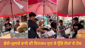ਛੋਲੇ-ਕੁਲਚੇ ਵਾਲੇ ਦੀ ਇਨਕਮ ਸੁਣ ਕੇ ਉੱਡੇ ਲੋਕਾਂ ਦੇ ਹੋਸ਼, ਵਾਇਰਲ ਹੋਇਆ ਇਹ VIDEO