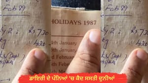 OMG! 1989 ਦਾ ਖਰਚ ਦੇਖ ਹੈਰਾਨ ਰਹਿ ਜਾਓਗੇ, ਡਾਇਰੀ ਦੇ ਪੰਨਿਆਂ 'ਚ ਕੈਦ ਦੁਨੀਆਂ