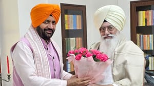 ਹਰਿਆਣਾ ਦੇ CM ਨਾਇਬ ਸੈਣੀ ਨੇ ਡੇਰਾ ਬਿਆਸ ਮੁੱਖੀ ਨਾਲ ਕੀਤੀ ਅਹਿਮ ਮੁਲਾਕਾਤ